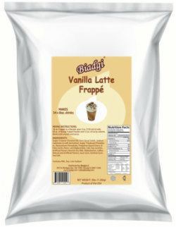 Biadgi Vanilla Latte Frappe Powder(1.36Kg)