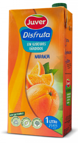 Juver Disfruta Orange Nectar Juice 1L