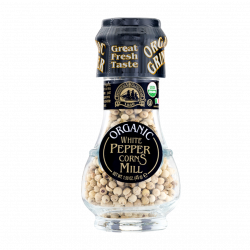 White Pepper Corns Grinder 45g