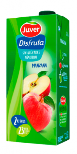 Juver Disfruta Apple (Manzana) Nectar Juice 1L