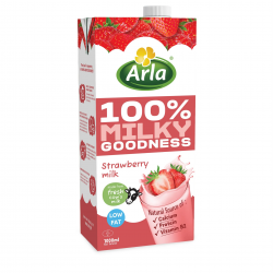 Arla UHT Strawberry Milk 1.5% (1L)