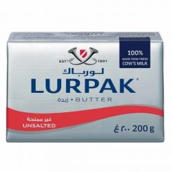 Lurpak Danish Butter Unsalted (200g)